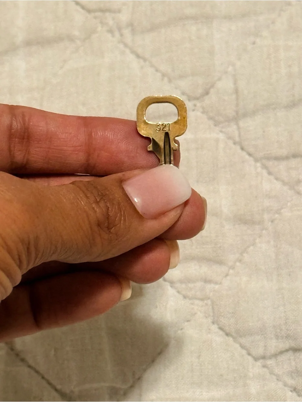 Louis Vuitton LV Padlock Lock & Matching Key #321 Made in France